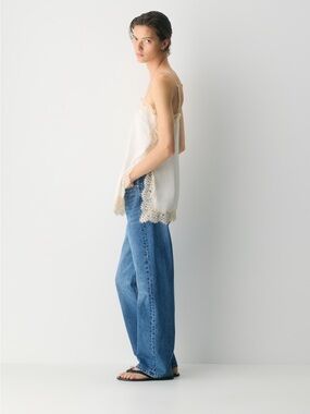 Aritzia Serif Satin Camisole